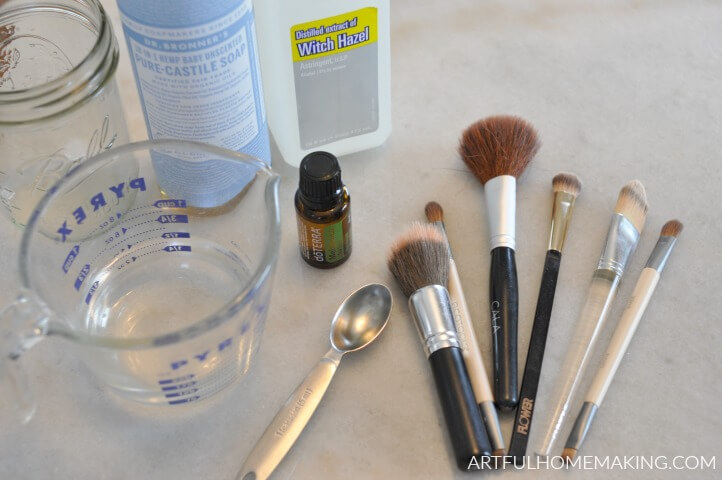 5 DIY Makeup Brush Cleaners Using Ingredients You Have at Home