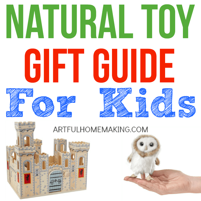 This post has some of the best natural toy gift ideas!
