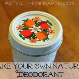 Make Your Own Natural Deodorant