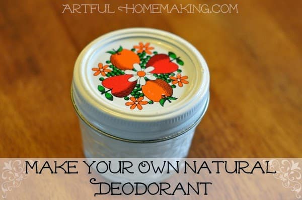 Make Your Own Natural Deodorant