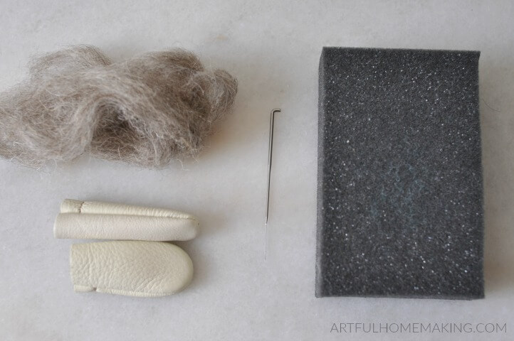 needle felting supplies for beginners