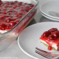 cherry cheesecake dessert