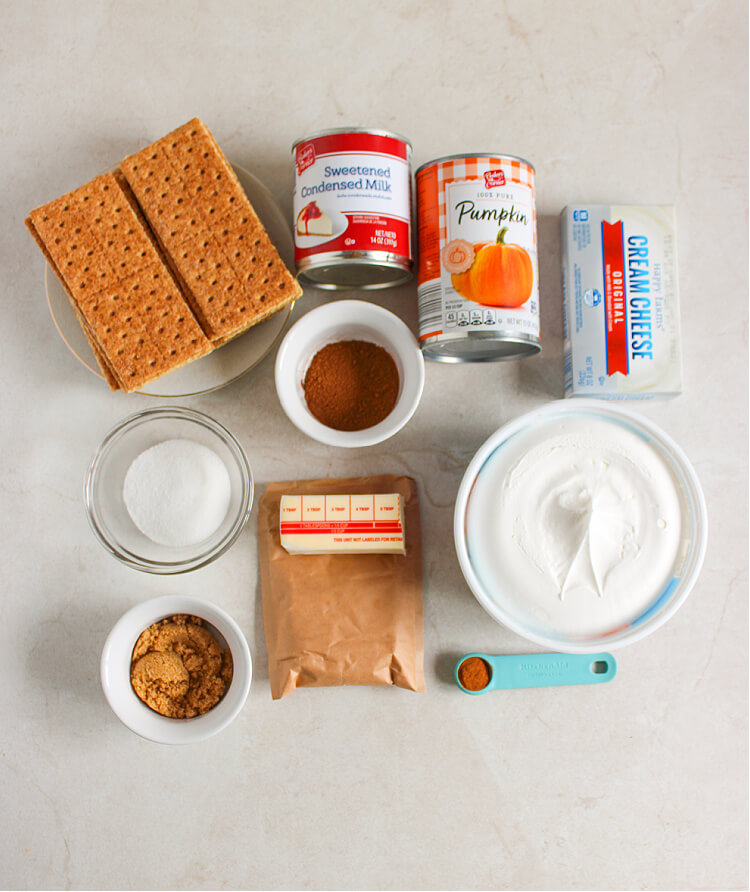 ingredients on a white countertop