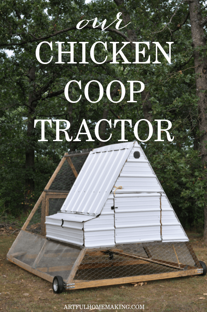 chicken coop tractor
