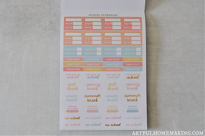 passionate penny pincher planner stickers