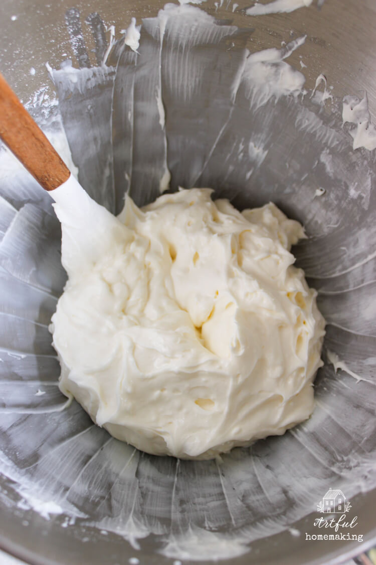 peach parfait cream cheese filling