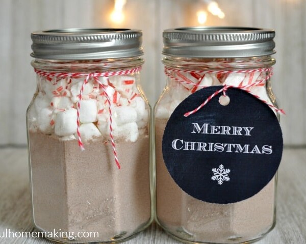 mason jar christmas gift in a jar idea