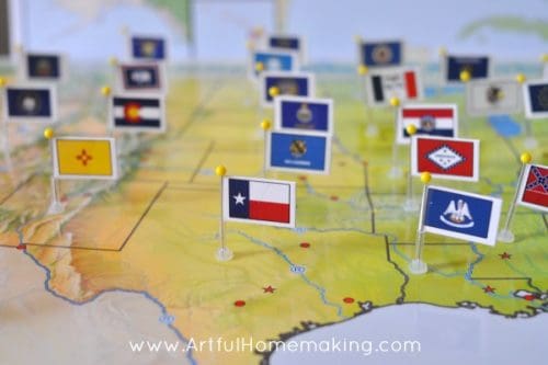 Pin It! Maps U.S. History Bundle Review - Artful Homemaking
