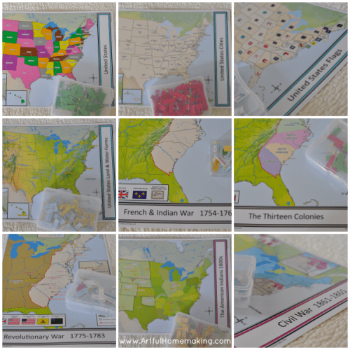 Pin It! Maps U.S. History Bundle Review - Artful Homemaking