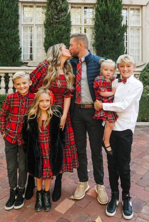 what to wear for family photo red plaid