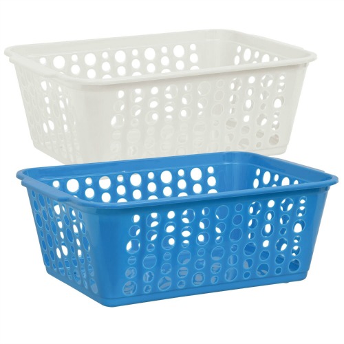 dollar store plastic baskets