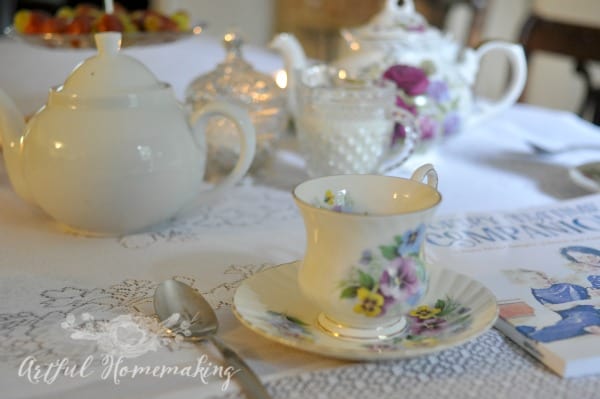 Poetry Tea Time Ideas and Resources