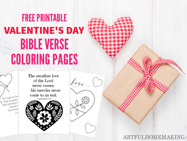 Valentine's Day Coloring Pages