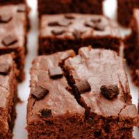 pumpkin chocolate brownies