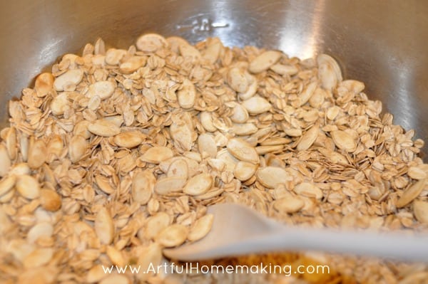 pumpkin pie granola