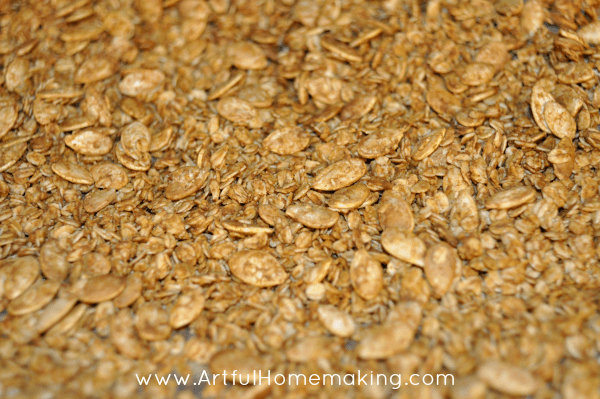 pumpkin pie granola