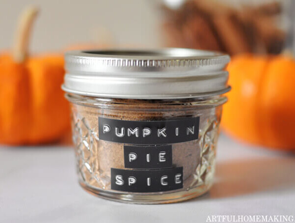 homemade pumpkin pie spice
