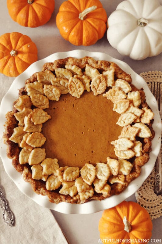 sourdough pumpkin pie