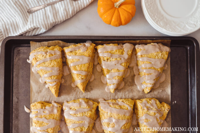 sourdough pumpkin scones