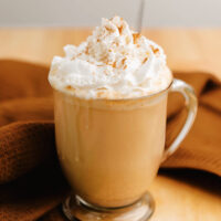 homemade pumpkin spice latte