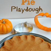 pumpkin pie playdough
