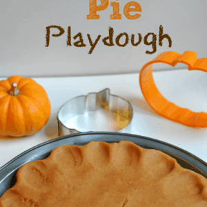 pumpkin pie playdough
