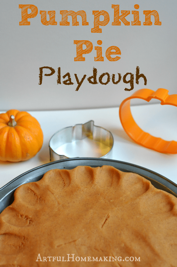 Pumpkin Pie Playdough Recipe