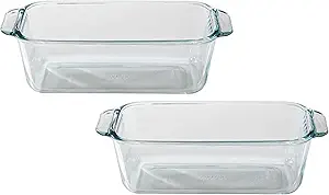 Pyrex glass loaf pan