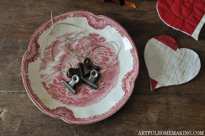 antique transferware saucer