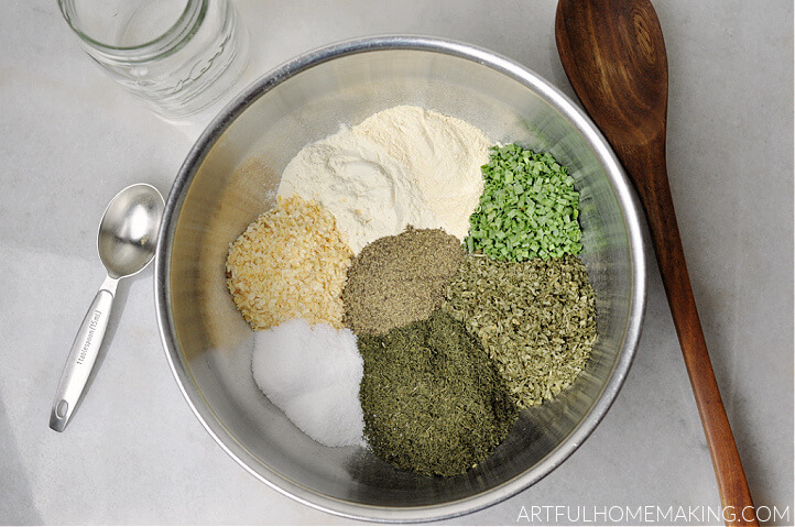 homemade ranch dressing mix