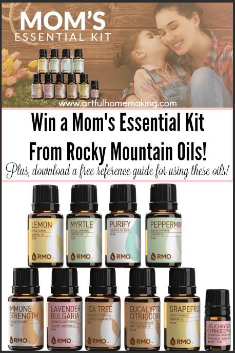 Mom’s Essential Kit Giveaway + A Free Essential Oil Reference Sheet