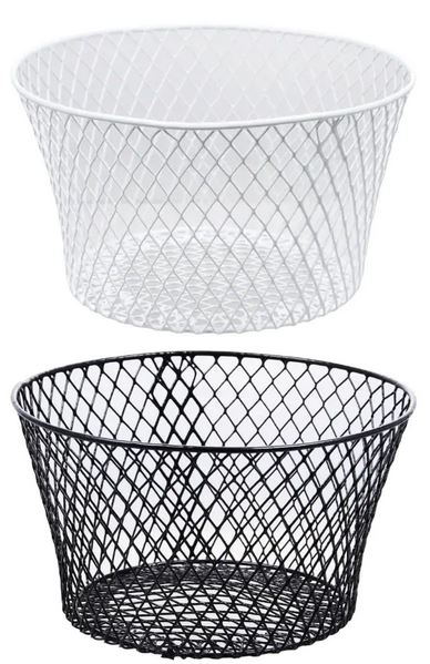 dollar store round wire baskets