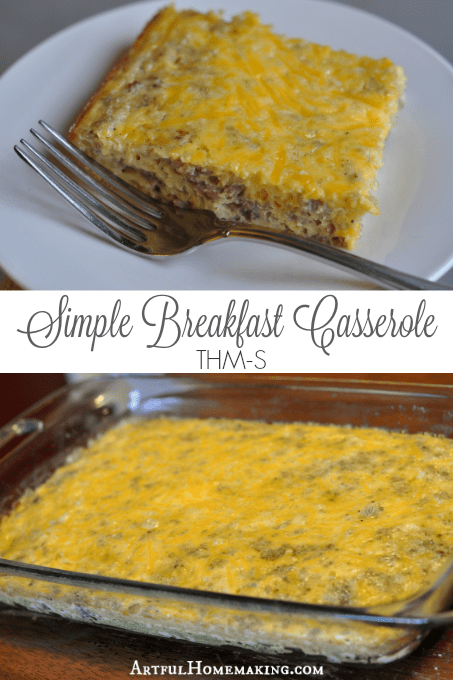 Simple Breakfast Casserole (THM-S)