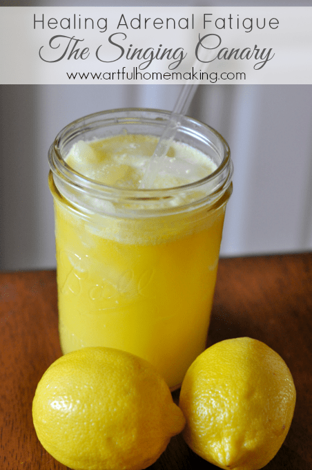 Healing Adrenal Fatigue {The Singing Canary Drink}