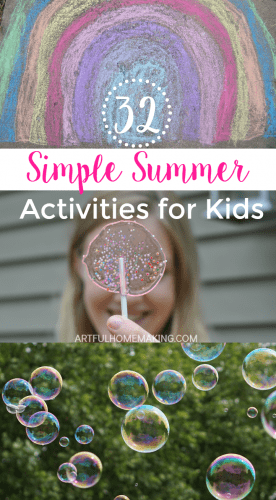 summer activities for kids