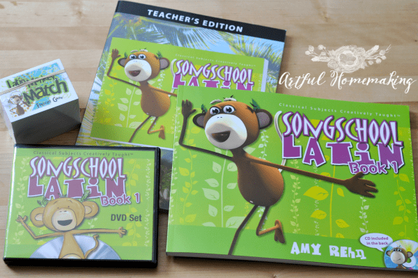 Song School Latin Review {Latin for the Little Ones}