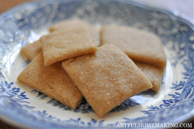 sourdough crackers