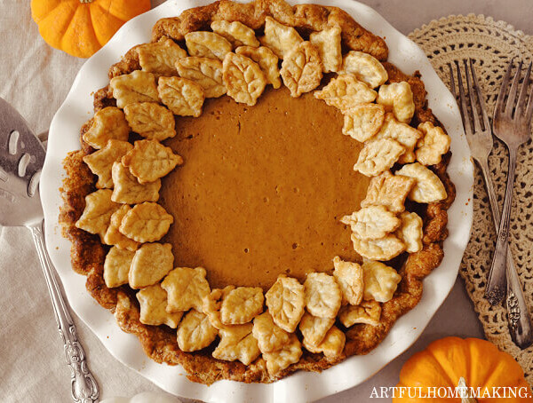 sourdough pumpkin pie