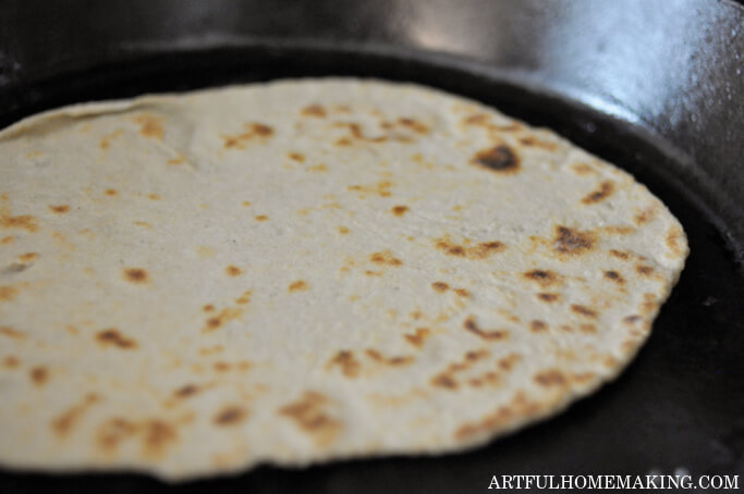 sourdough tortillas