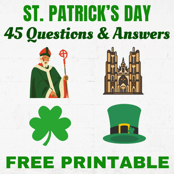 St. Patrick's Day Trivia Questions and Answers