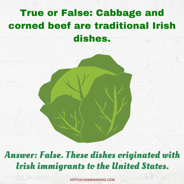 st. patrick's day cabbage