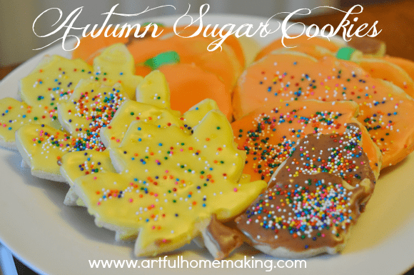 Autumn Sugar Cookies | The Perfect Fall Treat