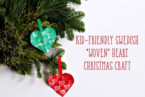 swedish heart christmas ornament craft