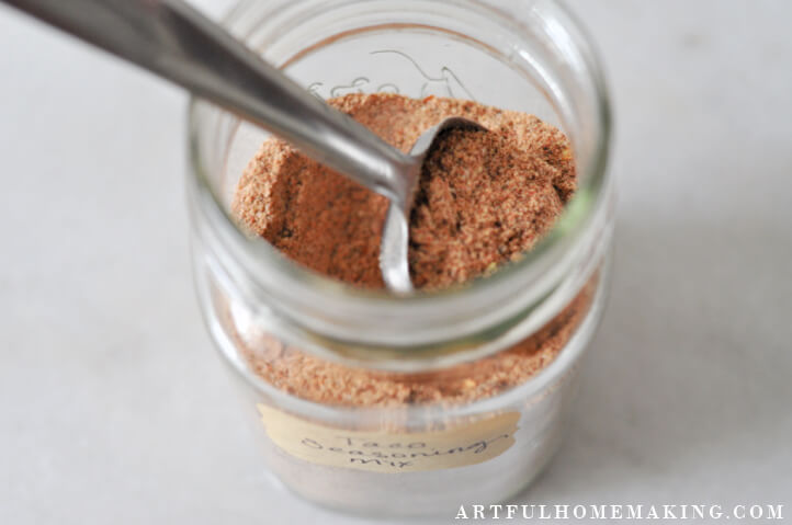 homemade taco seasoning