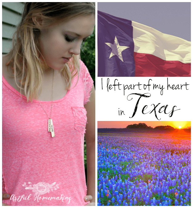 I Left Part of My Heart in Texas