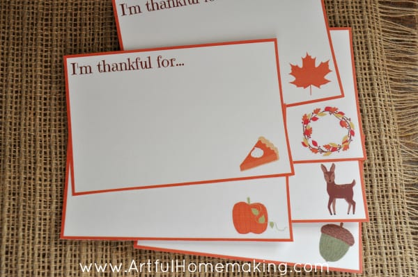 Thanksgiving Cards Free Printable