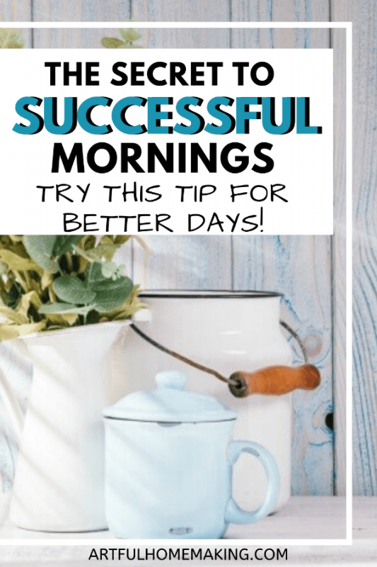 The Secret to Successful Mornings