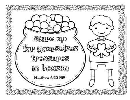 st. patrick's day coloring pages