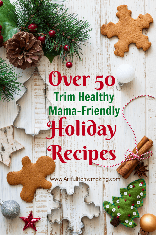 This post has over 50 Trim Healthy Mama Christmas recipes!