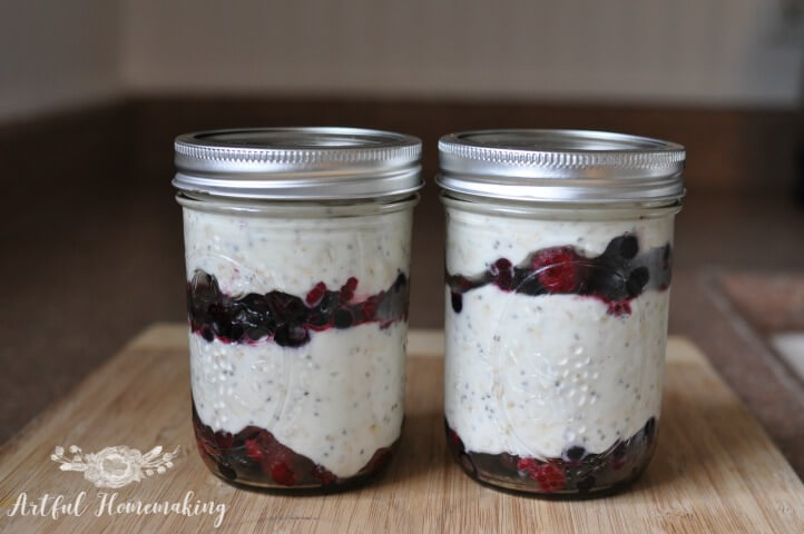 make-ahead breakfast parfaits